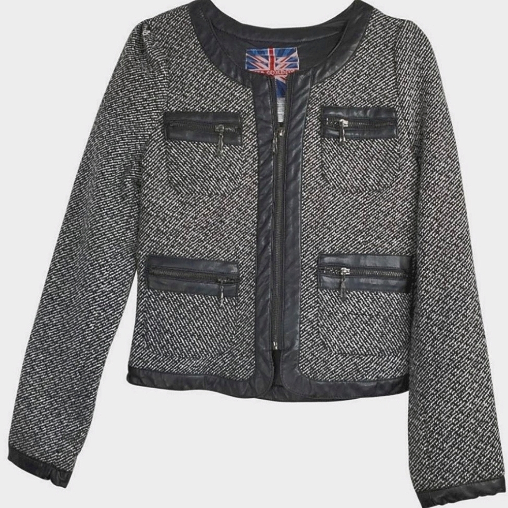 💮Miss London💮 Tweed Jacket/Blazer